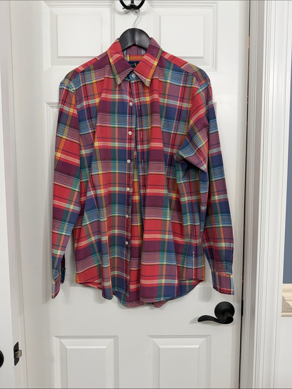Polo Ralph Lauren
Men’s Multi-Color Plaid Button-Down Shirt